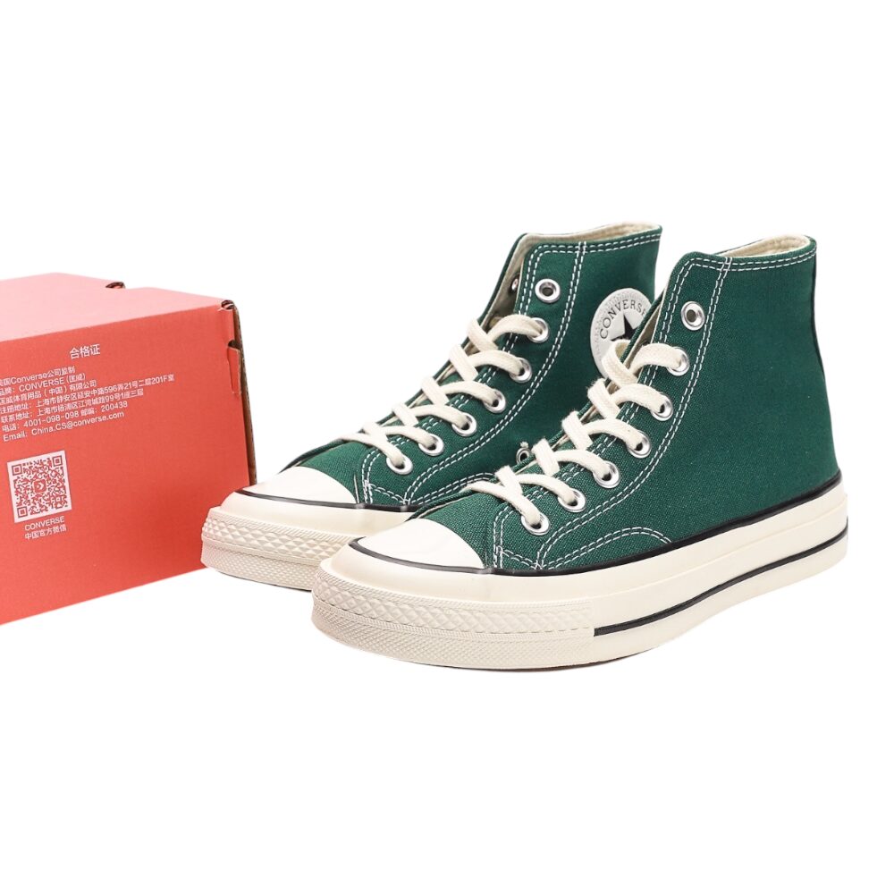 נעלי קונברס-Converse CAT DEEP GREEN – תמונה 2