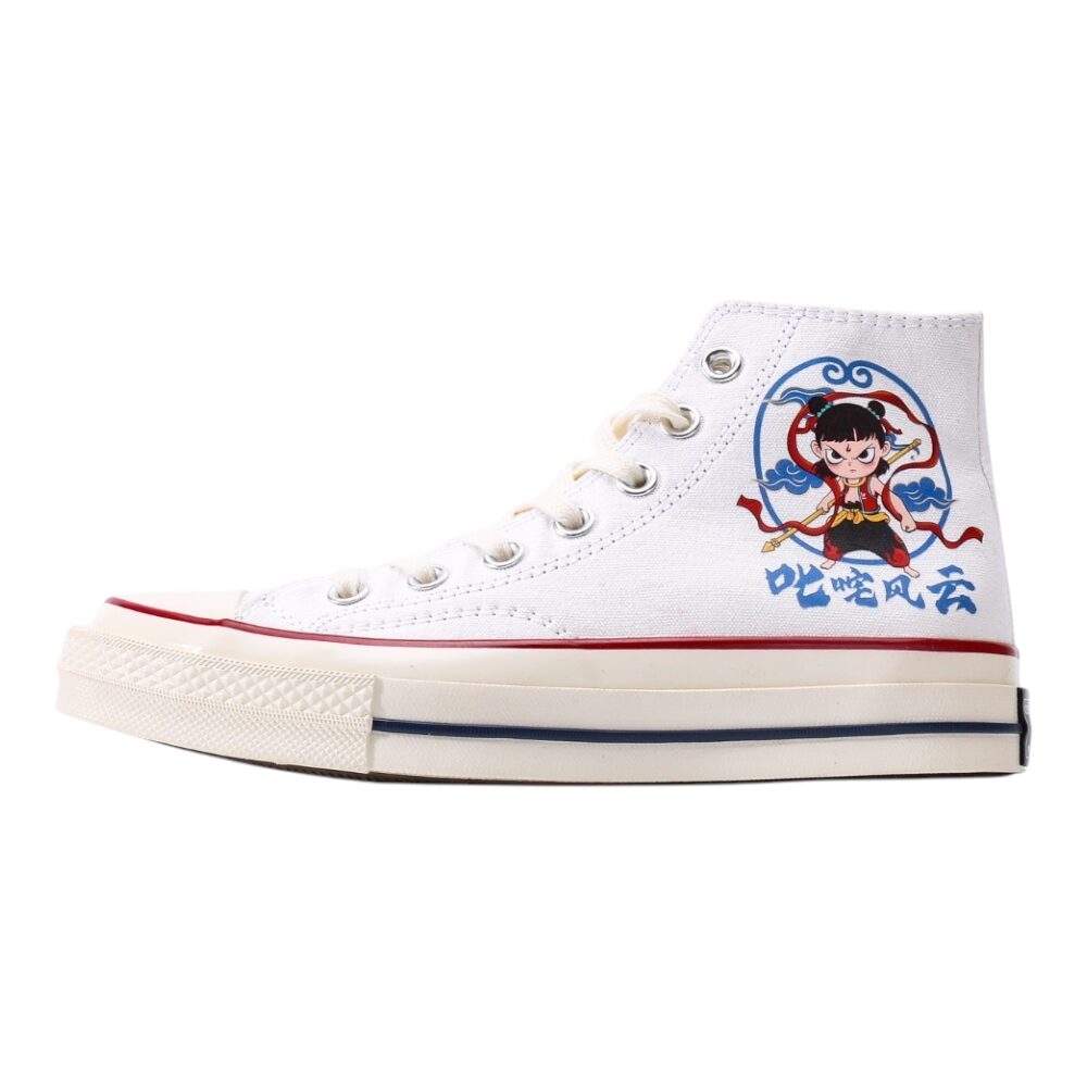 נעלי קונברס-Converse CAT WHITE – תמונה 3