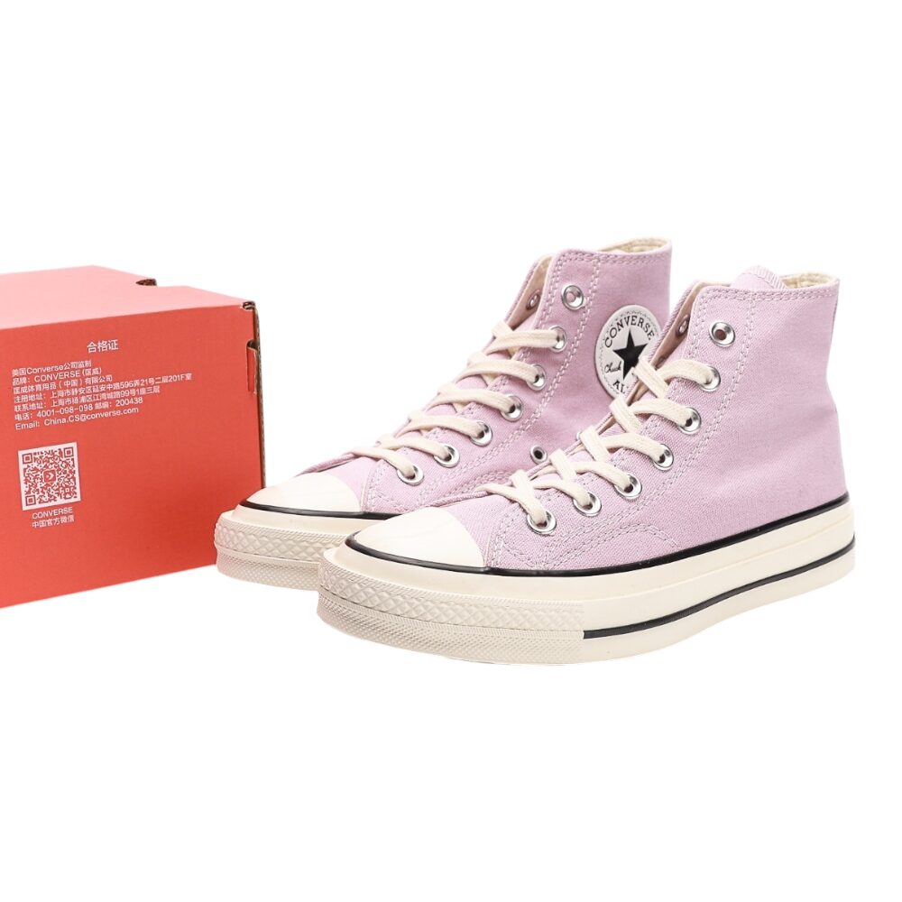 נעלי קונברס-Converse CAT LIGHT PINK – תמונה 6