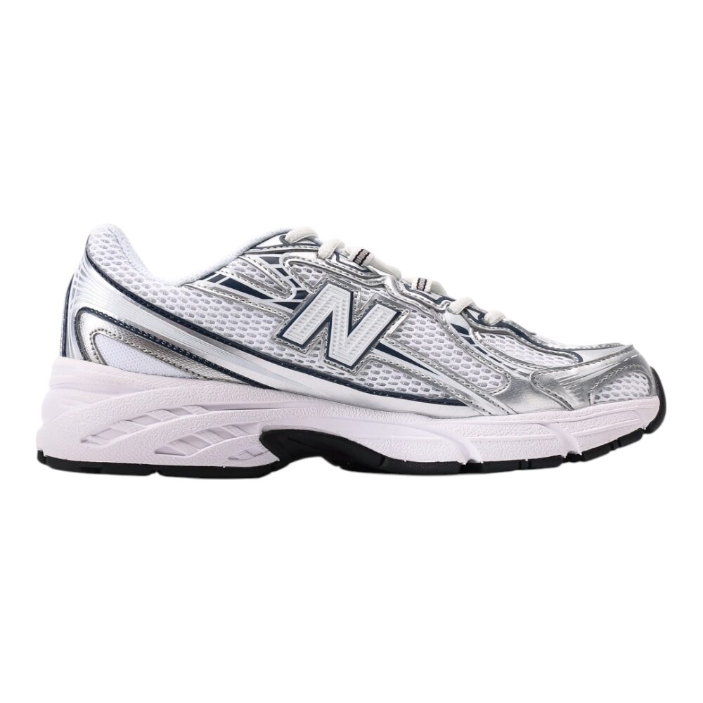 ניו באלאנס-New Balance 740 White Silver Black mix soft – תמונה 2