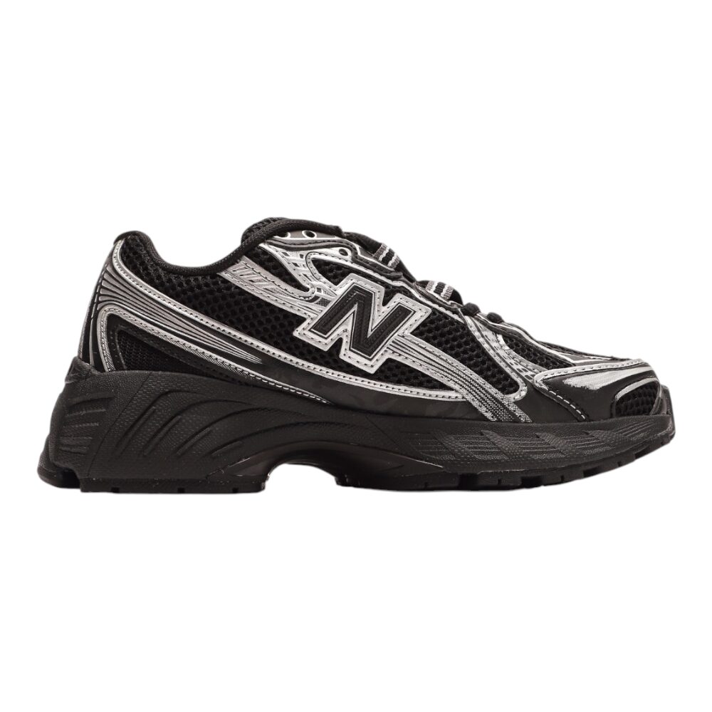 ניו באלאנס-New Balance 740 Black Gray mix soft – תמונה 4