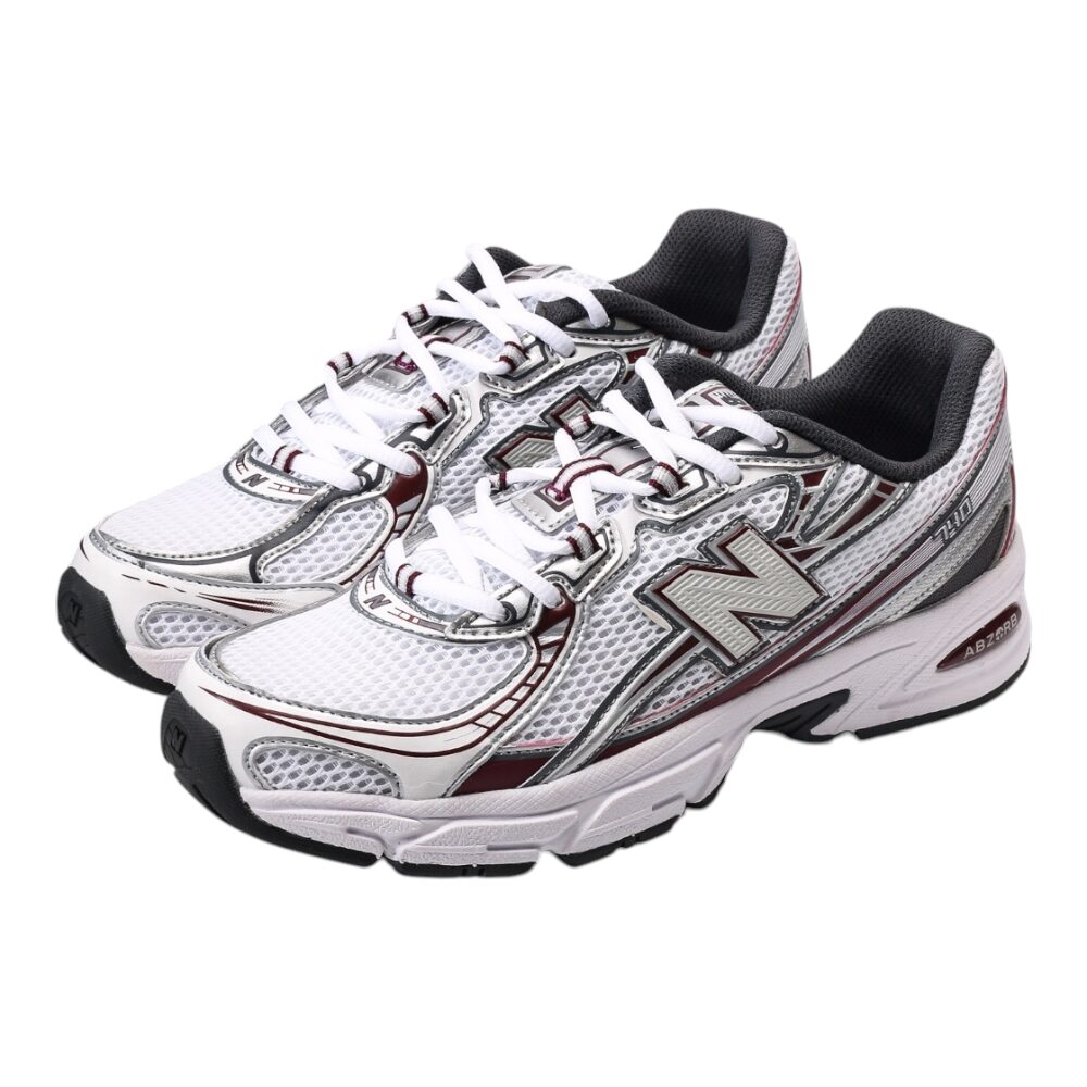 ניו באלאנס-New Balance 740 White Red mix soft – תמונה 4