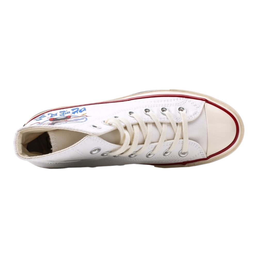 נעלי קונברס-Converse CAT WHITE – תמונה 8