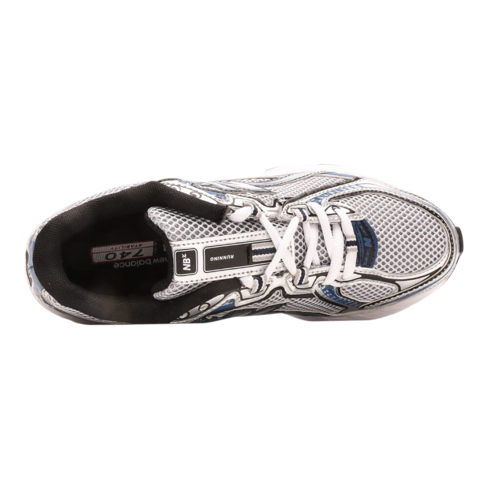 ניו באלאנס-New Balance 740 White Blue mix soft – תמונה 3