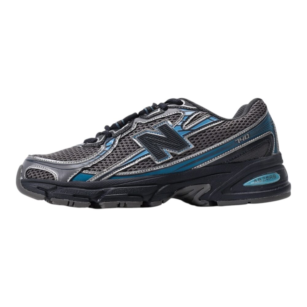 ניו באלאנס-New Balance 740 Black Blue mix soft