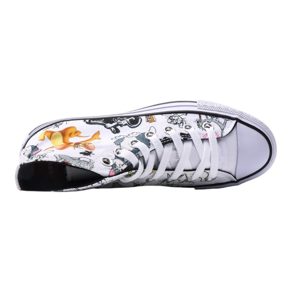 נעלי קונברס-Converse CAT WHITE – תמונה 7