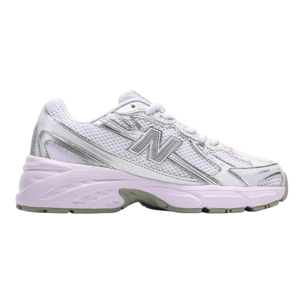 ניו באלאנס-New Balance 740 White Silver mix soft – תמונה 3