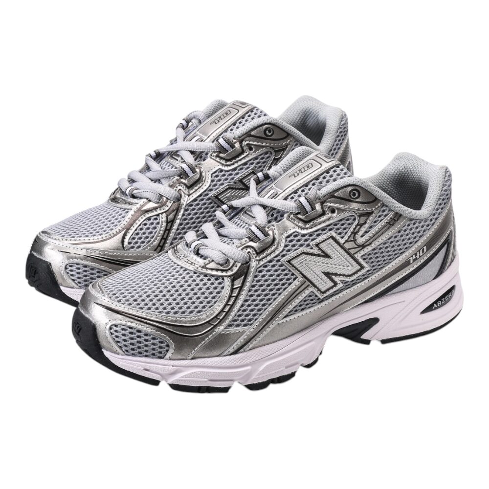 ניו באלאנס-New Balance 740 Gray Silver mix soft – תמונה 6