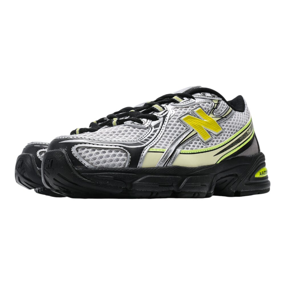 ניו באלאנס-New Balance 740 Gray Black Yellow mix soft – תמונה 3