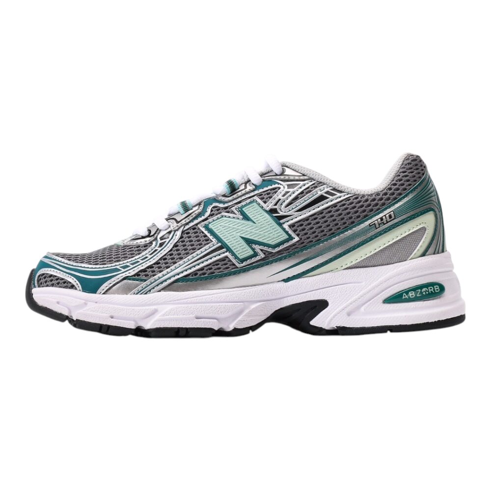 ניו באלאנס-New Balance 740 Gray Green mix soft