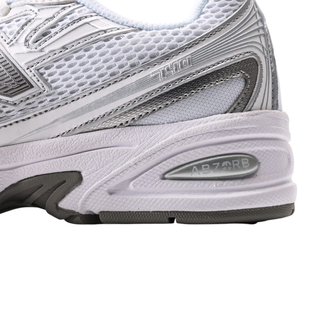 ניו באלאנס-New Balance 740 White Gray mix soft – תמונה 8